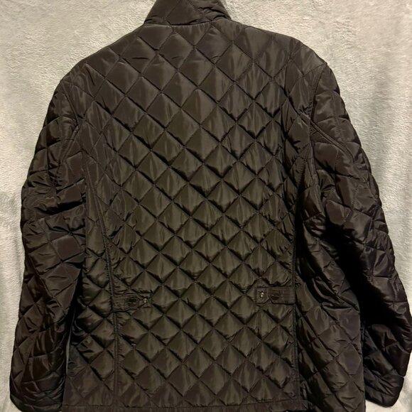 Men’s Pronto Uomo Diamond Quilt Jacket, Black, Men’s Size Large, Slim Fit - Picture 2 of 6